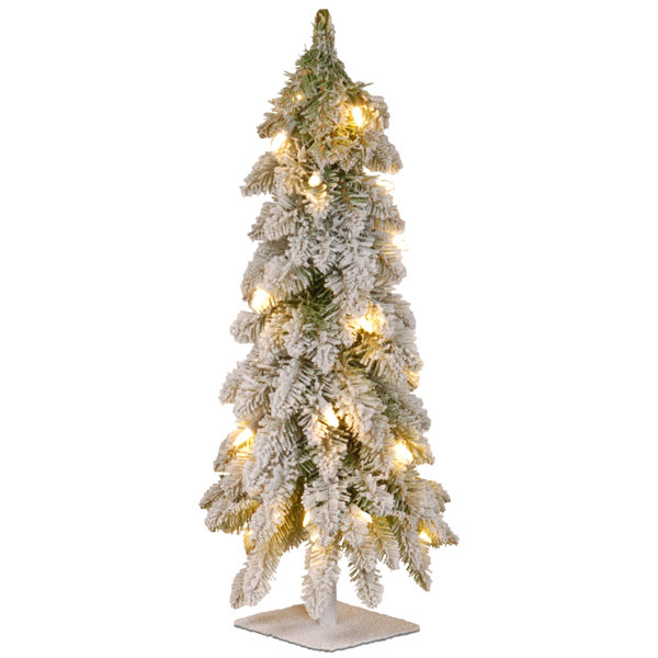 24" White Artificial Christmas Tree with 50 Clear Lights & Reviews